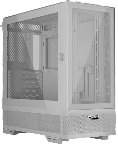 Twisted Minds Minimalist -04 Mid Tower Gaming Case - White TM-X5-W - Desert Games