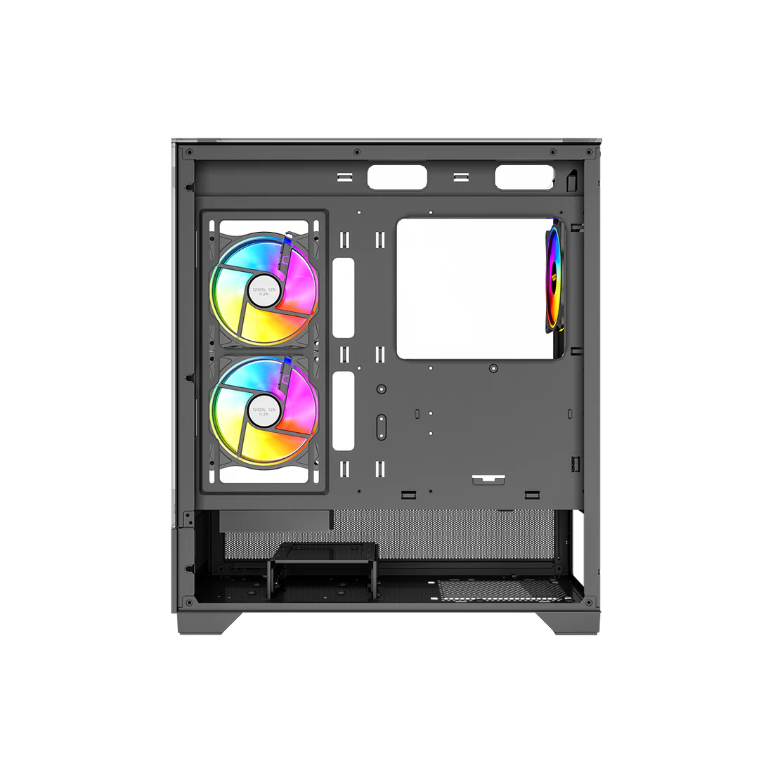 Twisted Minds Quantum Tempered Glass Mid Tower Gaming Case Black - TM-XL290-B - Desert Games