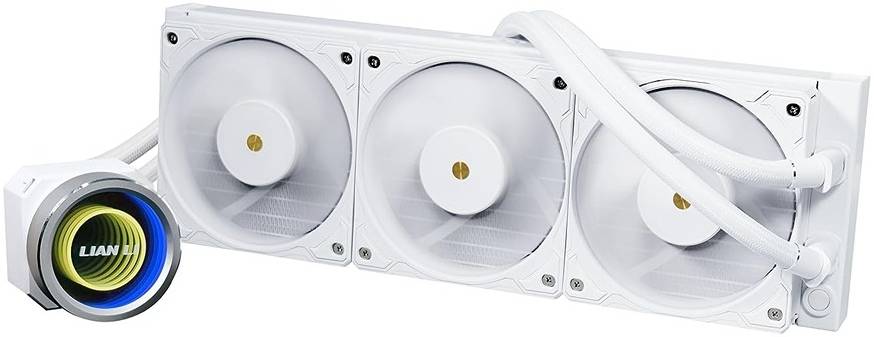 Lian Li Galahad II Trinity Performance AIO Liquid CPU Cooler, White | GA2P36W - Desert Games