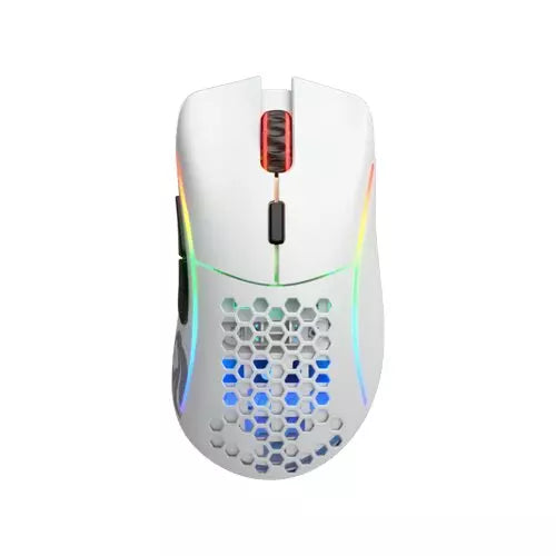 Glorious Model D Wireless Gaming Mouse - Matte White | GLO-MS-DW-MW - Desert Games