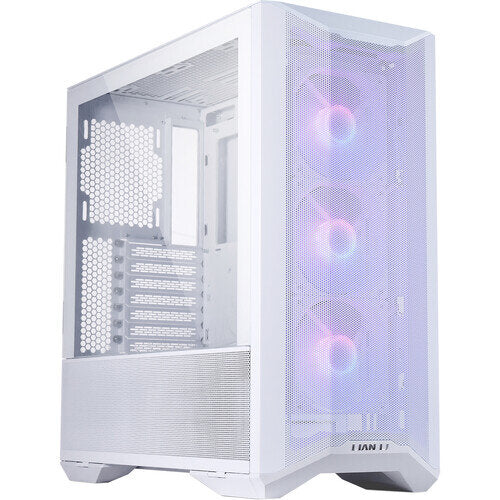 Lian Li LANCOOL II MESH RGB Mid-Tower Case - Snow Edition | G99.LAN2MRS.50 - Desert Games