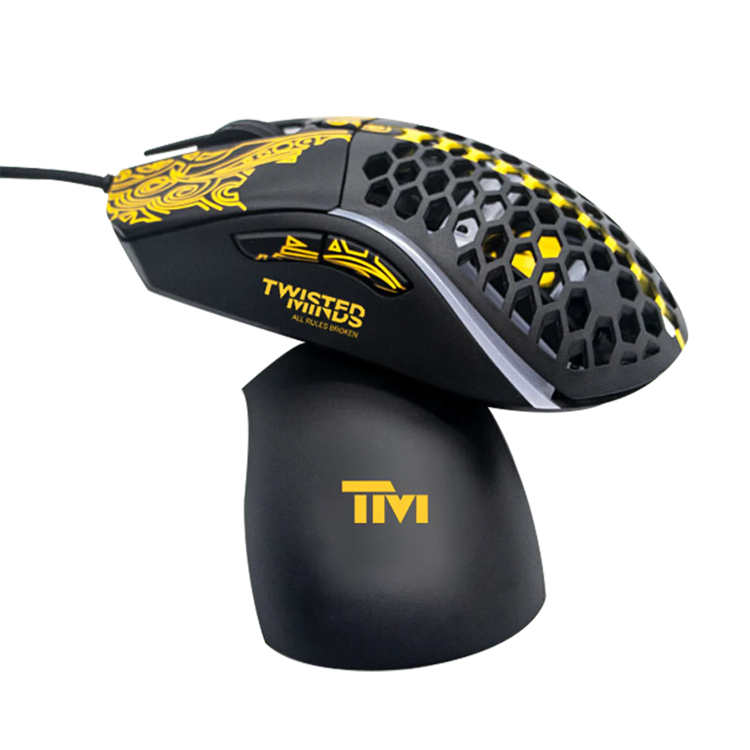 Twisted Minds COOLKNIGHT Wired 12000 DPI Gaming Mouse RGB - Black - TM-COOLKNIGHT - Desert Games
