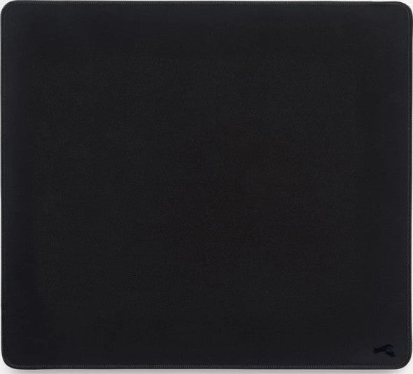 Glorious G-L-STEALTH Stealth Extended Gaming Mouse Pad/Mat, Long Black Cloth, Mousepad, Stitched Edges, 11"x13" | G-L-STEALTH - Desert Games