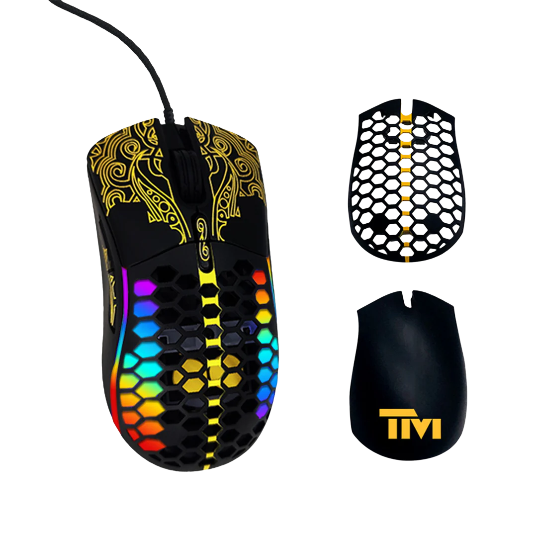 Twisted Minds COOLKNIGHT Wired 12000 DPI Gaming Mouse RGB - Black - TM-COOLKNIGHT - Desert Games