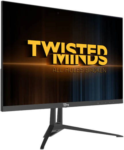 Twisted Minds 22" FHD Gaming Monitor, IPS Panel Technology, 1920 x 1080 Full HD Resolution, 100Hz Refresh Rate, 1ms, Speaker, HDMI 1.4 / VGA / Audio / DC, Black | TM22FHD100IPS - Desert Games