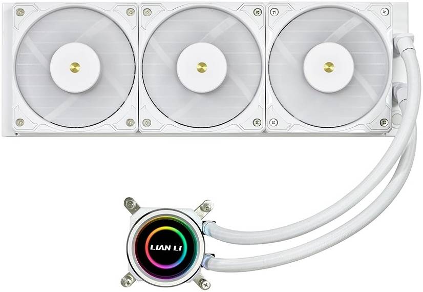 Lian Li Galahad II Trinity Performance AIO Liquid CPU Cooler, White | GA2P36W - Desert Games