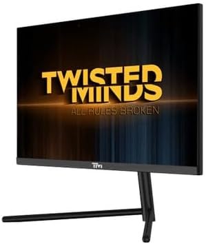 Twisted Minds 27 Inch Display Fast IPS Gaming Monitor - 2560 x 1440 QHD Resolution, 165 Hz Refresh Rate, 16:9 Aspect Ratio, 0.5ms Response Time - Black (TM27QHD165IPS) (165Hz | QHD, 27 inch) - Desert Games