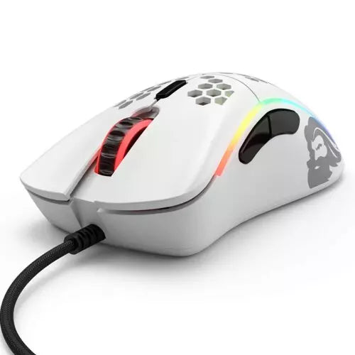Glorious Model D Minus Gaming Mouse - Matte White | GLO-MS-DM-MW - Desert Games