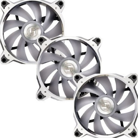 Lian Li BR 120 Digital RGB PWM Triple Pack Fan, 3x 120mm Fans with Remote Controller, Silver | G99.12Q18P.R30A - Desert Games