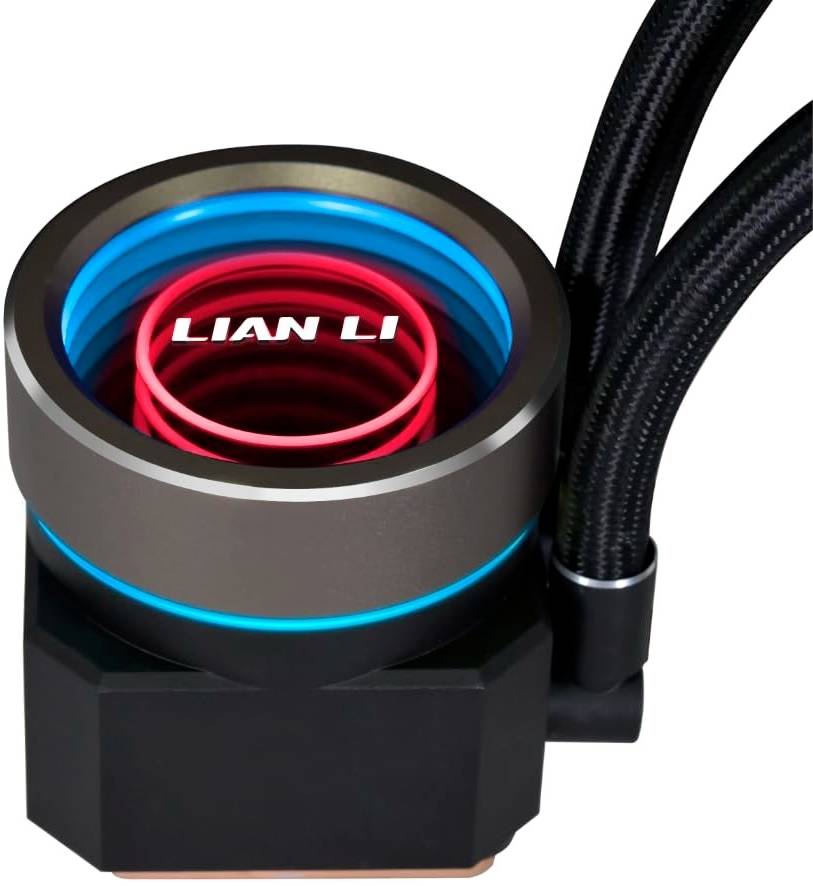 Lian Li Galahad II Trinity Performance AIO Liquid CPU Cooler, 360mm Radiator, 4200RPM Pump Speed, Double Wave Fins, Up to 109.6CFM Airflow & 3000RPM Fan Speed, Black | GA2P36B - Desert Games