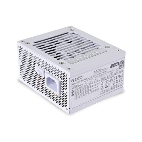 Lian Li SP750 750W 80 Plus Gold Modular SFX Power Supply - White | SP750-WHITE - Desert Games