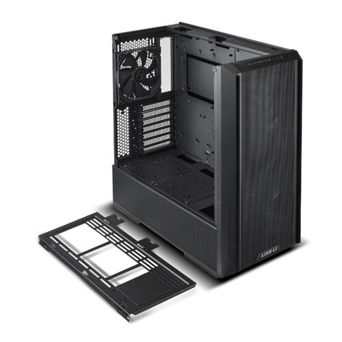 Lian Li Lancool 216 X ATX Mid Tower Computer Case, Steel + 4mm Tempered Glass Materials, Up to 360mm Radiator Support, Up to 10 Fans, Cable Management, Removable Top Bracket, Black | LANCOOL 216-X - Desert Games