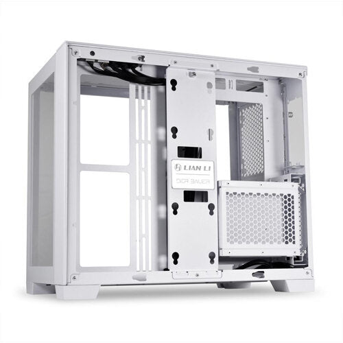 Lian Li O11 Dynamic Mini Tempered Glass ATX Case - Snow White | OG99.O11DMI-SW - Desert Games