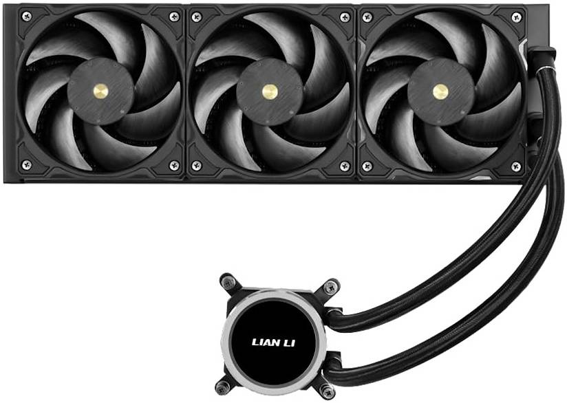 Lian Li Galahad II Trinity Performance AIO Liquid CPU Cooler, 360mm Radiator, 4200RPM Pump Speed, Double Wave Fins, Up to 109.6CFM Airflow & 3000RPM Fan Speed, Black | GA2P36B - Desert Games