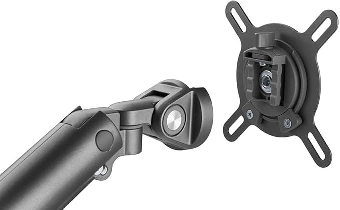 Twisted Minds Twisted Minds, Premium Aluminum Single Adjustable Computer Monitor Arm Mount for 17 To 32 Inch, Grey, TM-49-C06-G - Desert Games