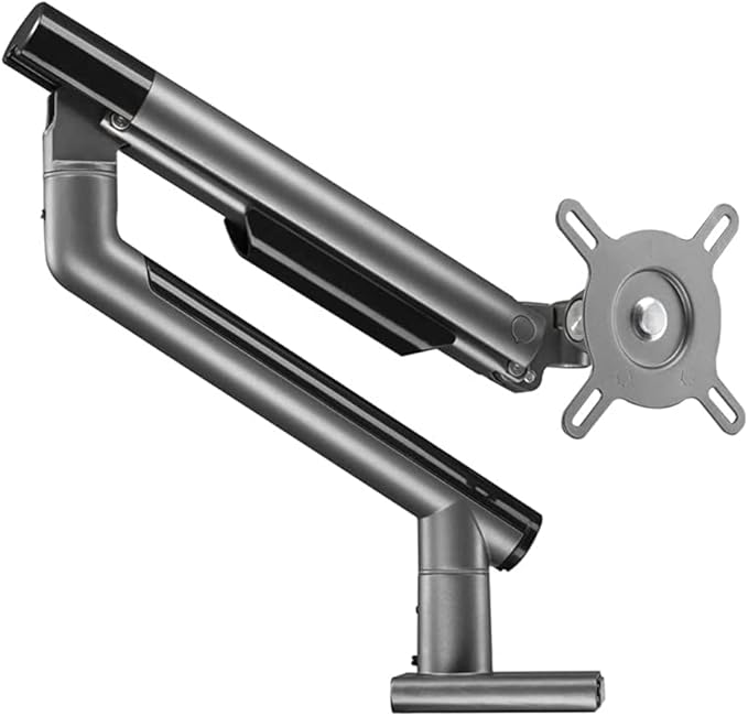 Twisted Minds Twisted Minds, Premium Aluminum Single Adjustable Computer Monitor Arm Mount for 17 To 32 Inch, Grey, TM-49-C06-G - Desert Games