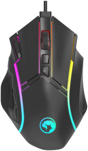 MARVO M653 Wired Gaming Mouse - Desert Games