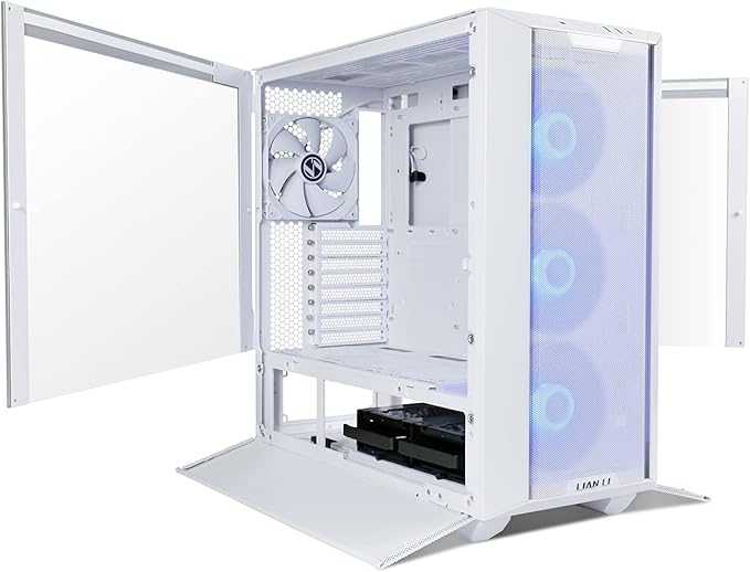 Lian Li LANCOOL III-W RGB Gaming Case - RGB White - Desert Games