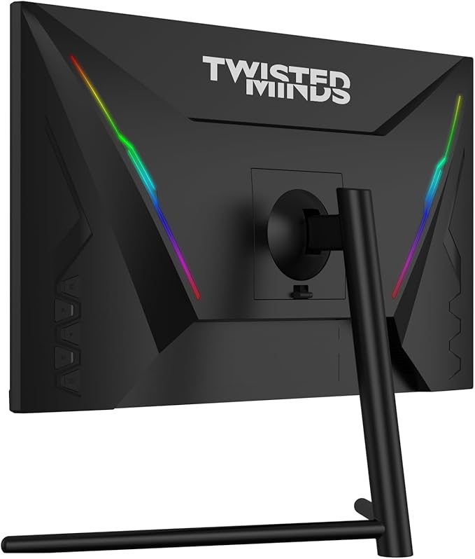 Twisted Minds 27 Inch Display Fast IPS Gaming Monitor - 2560 x 1440 QHD Resolution, 165 Hz Refresh Rate, 16:9 Aspect Ratio, 0.5ms Response Time - Black (TM27QHD165IPS) (165Hz | QHD, 27 inch) - Desert Games