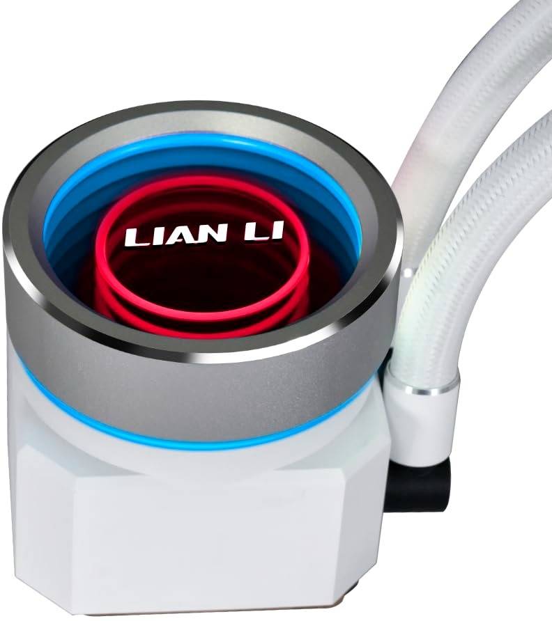 Lian Li Galahad II Trinity Performance AIO Liquid CPU Cooler, White | GA2P36W - Desert Games