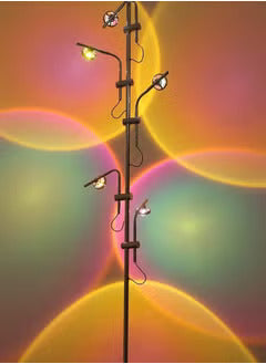 Gadgeton Modern RGB Sunset 5 Corner Light Floor Lamp - 745616