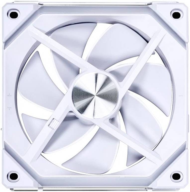 Lian-Li UNI FAN SL120 V2 Revolutionized Daisy-Chain ARGB Fan, 1 Pack, White | G99.12SLV21W.00 - Desert Games