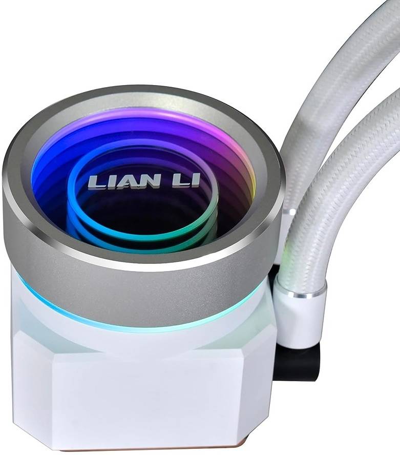 Lian Li Galahad II Trinity Performance AIO Liquid CPU Cooler, White | GA2P36W - Desert Games