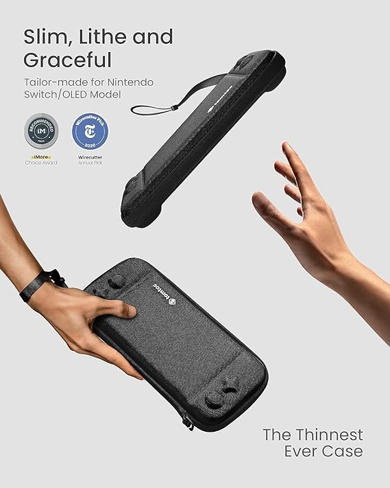 Tomtoc FancyCase-A05 NS Slim Case  - Black - Desert Games