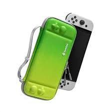 Tomtoc FancyCase-A05 NS Slim Case  - Neon Green - Desert Games