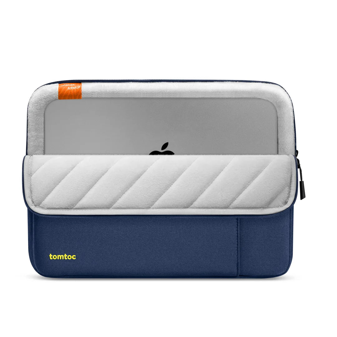 Tomtac Defender-A13 Laptop Sleeve Kit For 14 inch MacBook Pro - Navy Blue - Desert Games