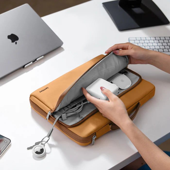 Tomtoc Defender-A14 Laptop Handbag 14-inch - Brown - Desert Games