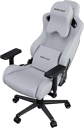 Anda Seat Kaiser Frontier XL Gaming Chair - Grey fabric - Desert Games