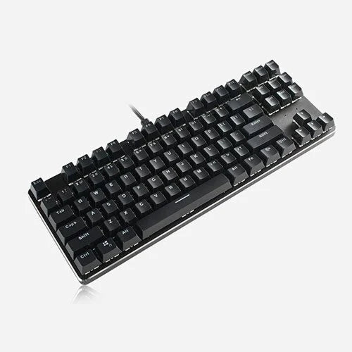 Glorious 104-Key ABS Double Shot Mechanical Keyboard Keycaps - Black  G-104-Black - Desert Games