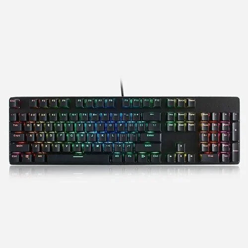 Glorious 104-Key ABS Double Shot Mechanical Keyboard Keycaps - Black  G-104-Black - Desert Games