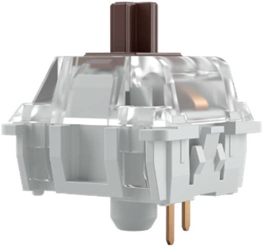 Glorious Gateron Mechanical Keyboard Switches, Brown Switch, 120pcs  GAT-BROWN - Desert Games