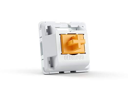 Glorious Panda Lubed Switches - 36 Plate Mounted Mechanical Keyboard Switches - Desert Games