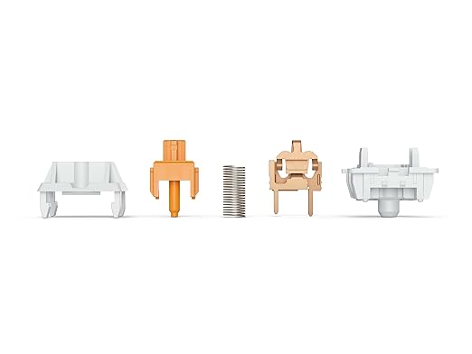 Glorious Panda Lubed Switches - 36 Plate Mounted Mechanical Keyboard Switches - Desert Games