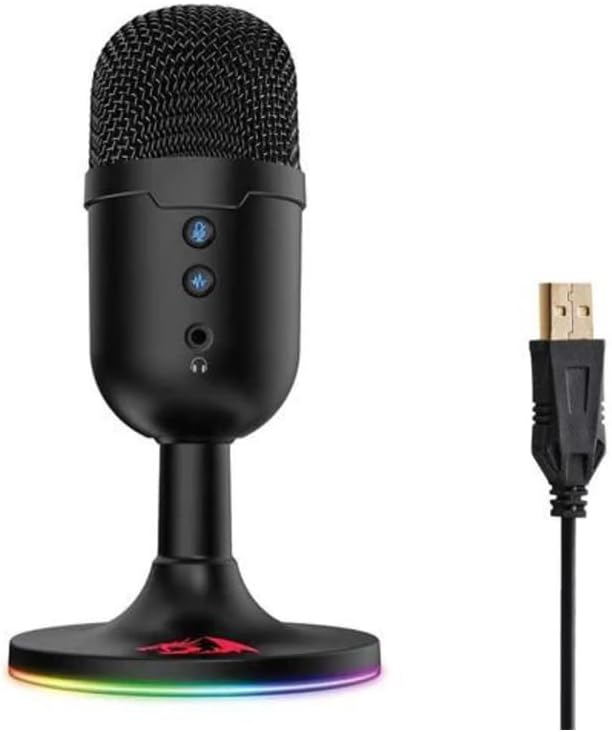 Redragon Pulsar GM303 Streaming Microphone - Black - Desert Games