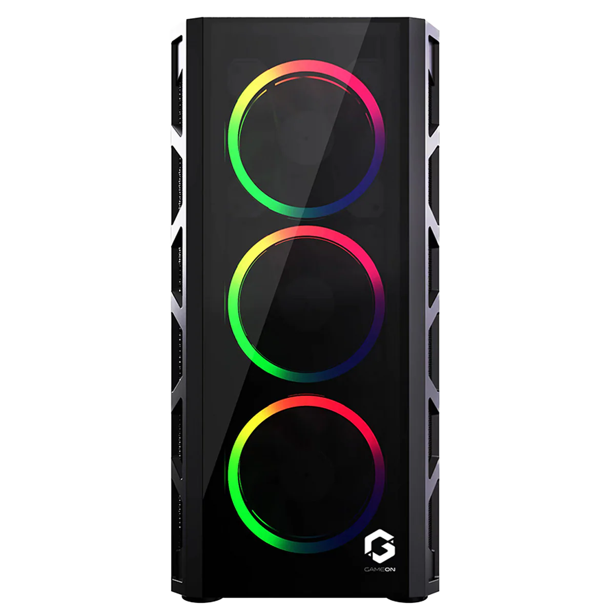 GAMEON TRIDENT II ARGB Mid Tower Gaming Case - Desert Games