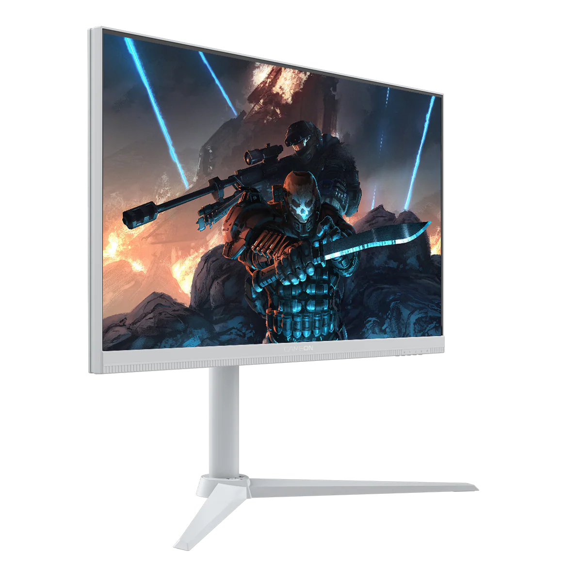 GAMEON GOA27FHD190IPS Artic Pro Series 27" FHD, 190Hz, MPRT 0.5ms, HDMI 2.1, Fast IPS Gaming Monitor (Supports PS5) - White - Desert Games