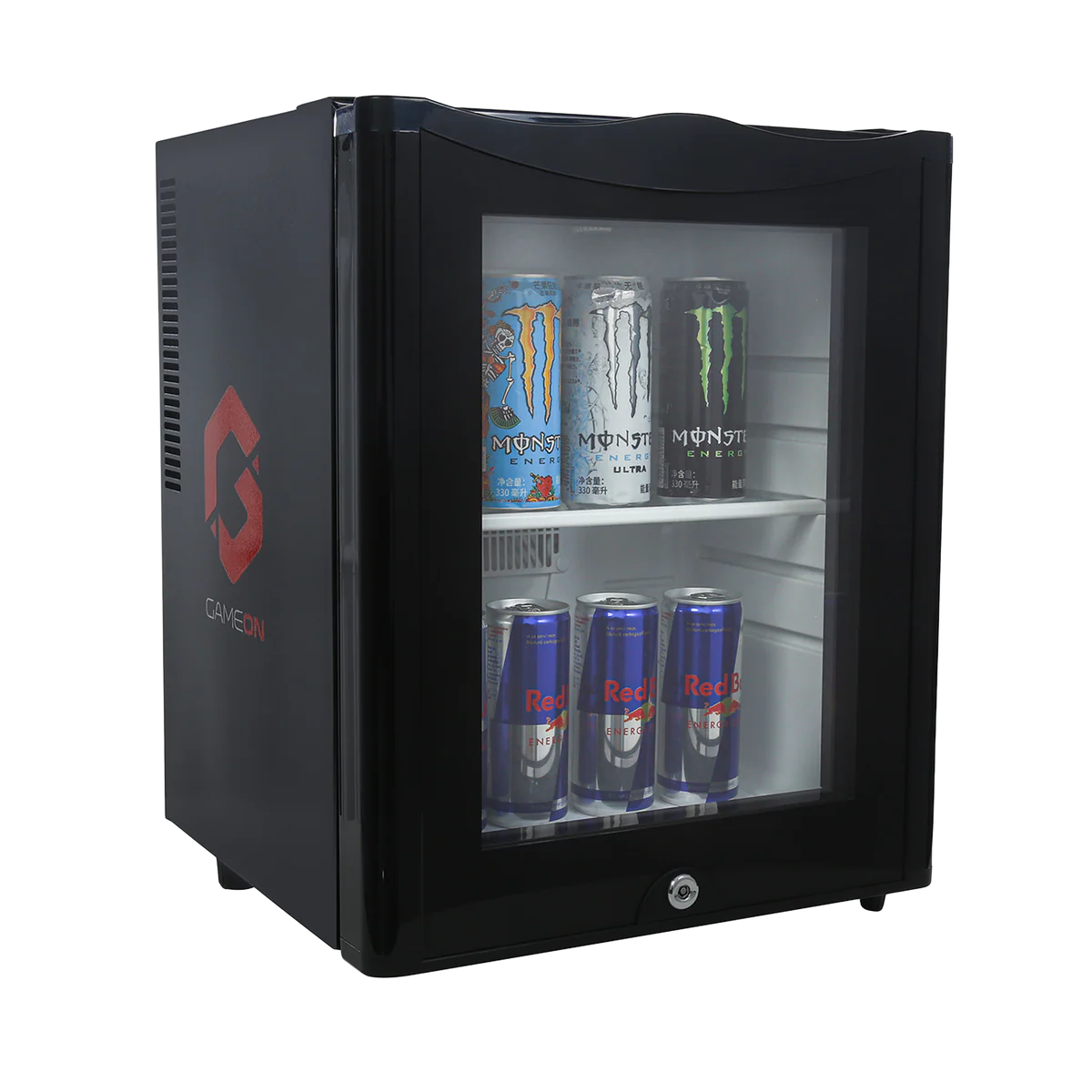 GAMEON - Frostbite Mini Gaming Fridge - 23 L - Desert Games