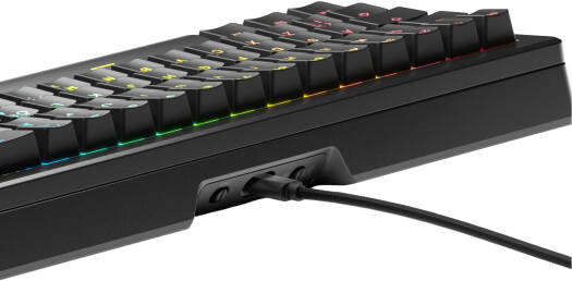 Glorious GMMK 3 Pro Prebuilt 65% Wired Keyboard - Black GMMK3-PRO-65-PB-FOX-W-BLK-US - Desert Games