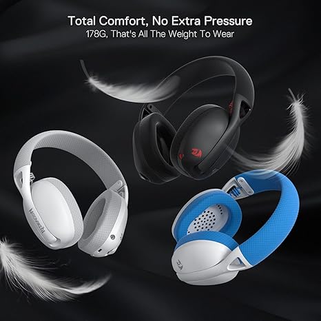 Redragon H848 BT Wireless Gaming Headset - Blue - Desert Games