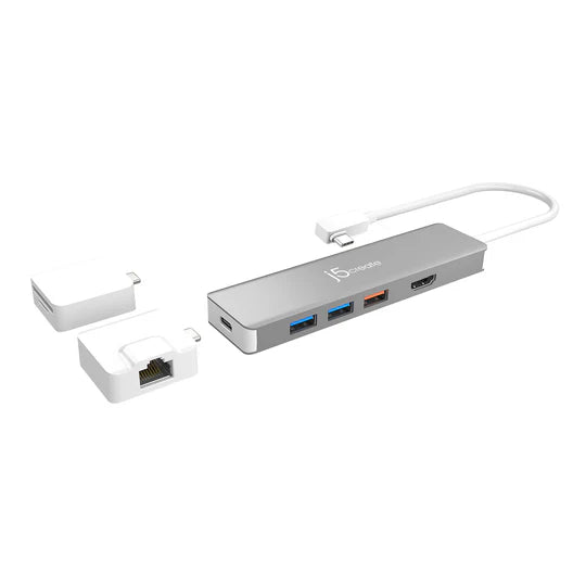 J5 Create USB-C™ Modular Multi-Adapter with 2 Kits - Desert Games