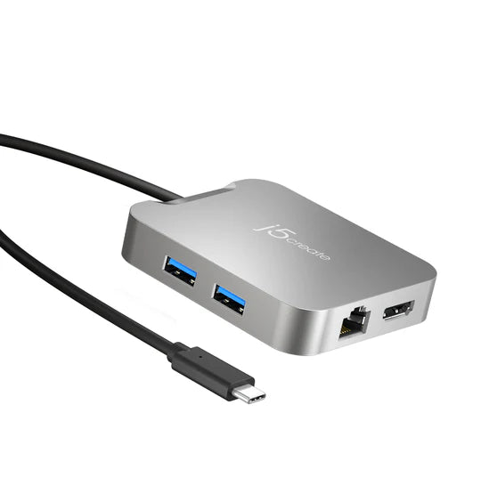 J5 Create 4K60 Elite USB-CĀ® PD Multi-Port Adapter - Desert Games
