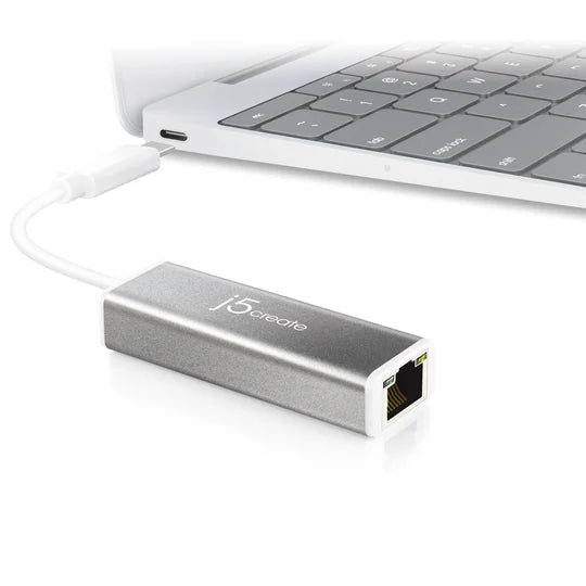 J5 Create USB-C™ to Gigabit Ethernet Adapter - Desert Games