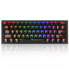 Redragon K617CTB RGB 60% Wired RGB Gaming Keyboard - Black