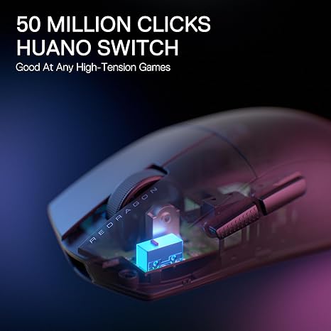 Redragon M916 PRO 3-Mode Wireless Gaming Mouse M916-PRO-1K - Desert Games