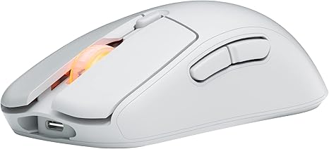 Fnatic BOLT Wireless Gaming Mouse - White - Desert Games