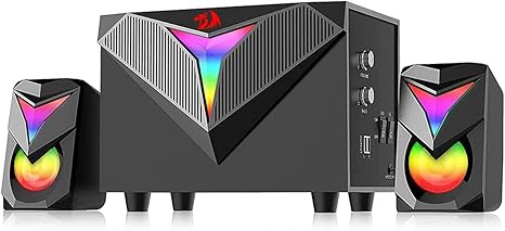 Redragon GS700 Toccata, 2.1, RGB Computer Speakers RED-GS700 - Desert Games